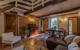 Wohnzimmer- Casa Rosa 2 Borgo Gaggioleto